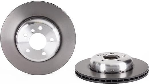 Brake disc, 1pcs FRONT, Top Quality 09.C410.13 - image 2
