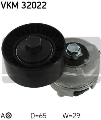 Belt Tensioner, V-ribbed belt VKM 32022