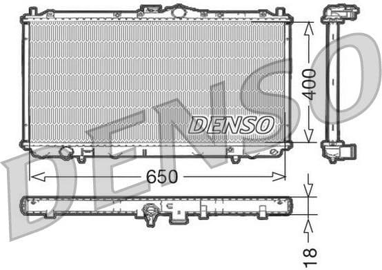 Radiator, engine cooling DRM45010