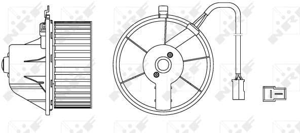 Interior Blower 34152