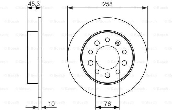 Brake Disc 0986479697 - image 2