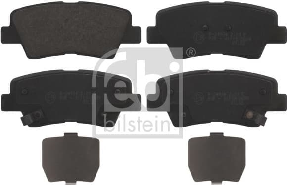 Brake Pad Set, disc brake 16799