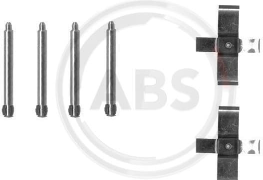 Accessory Kit, disc brake pad 1195Q