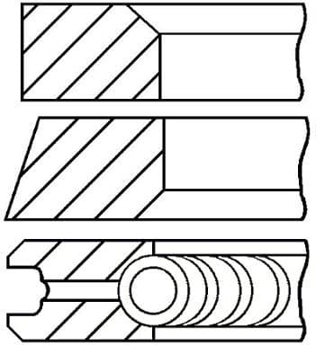 Piston Ring Set 08-136400-00
