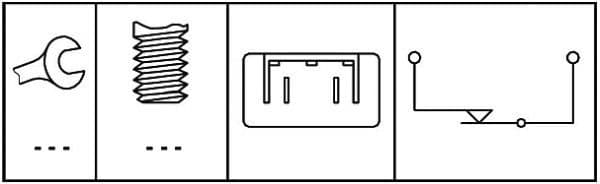 Stop Light Switch 6DD 008 622-621 - image 2