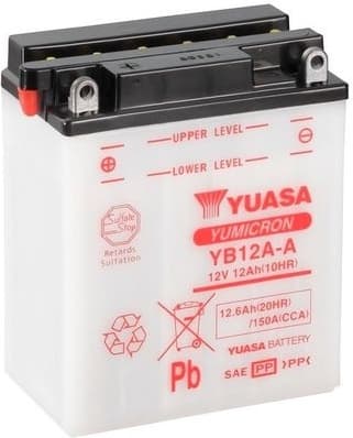 Starter Battery YuMicron YB12A-A