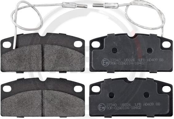Brake Pad Set, disc brake 37340