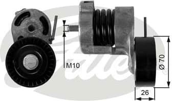 Belt Tensioner, V-ribbed belt DriveAlign™ T39010