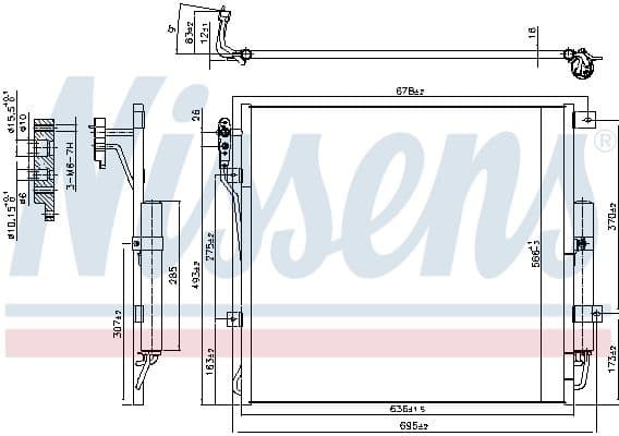 Condenser, air conditioning ** FIRST FIT ** 940407
