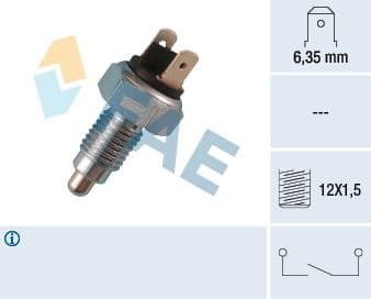 Switch, reverse light 40300