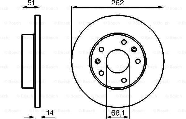 Brake Disc 0986478991