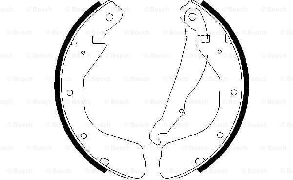 Brake Shoe Set 0986487264