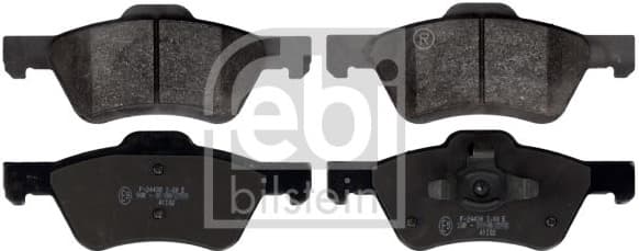 Brake Pad Set, disc brake 116071