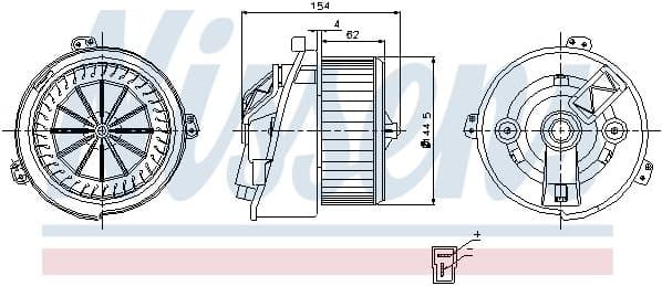Interior Blower 87129 - image 2