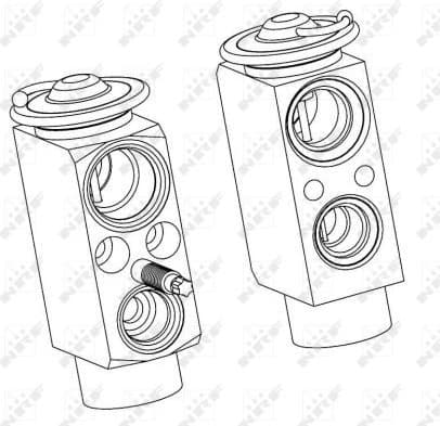 Expansion Valve, air conditioning 38405