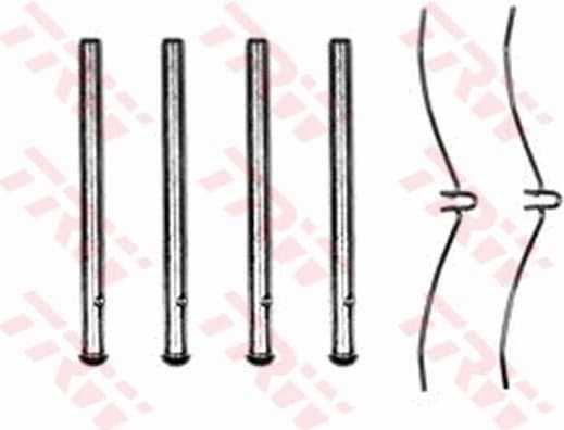 Accessory Kit, disc brake pad PFK219