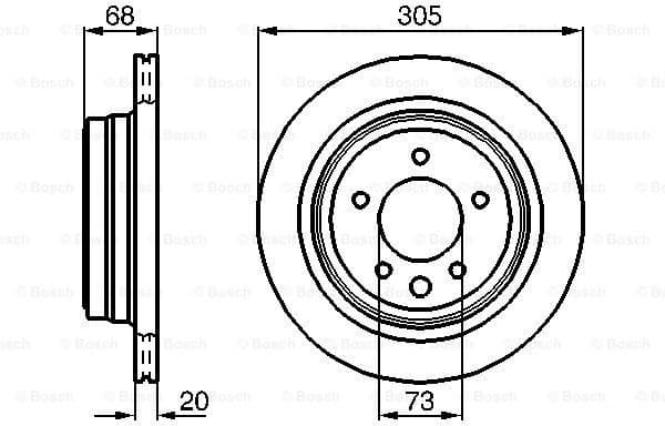 Brake Disc 0986478660 - image 2