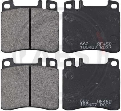 Brake Pad Set, disc brake 36786
