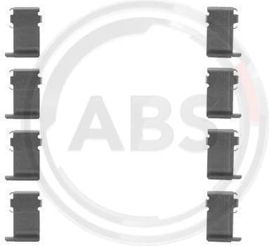 Accessory Kit, disc brake pad 1162Q