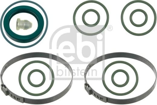 Gasket Set, steering gear febi Plus 23595