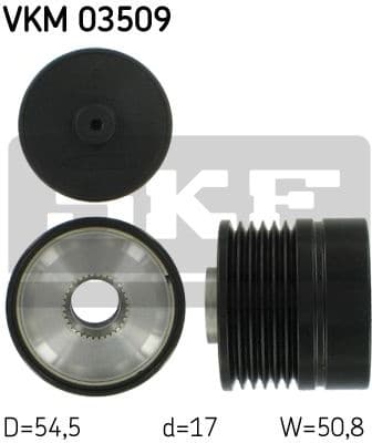 Alternator Freewheel Clutch VKM 03509