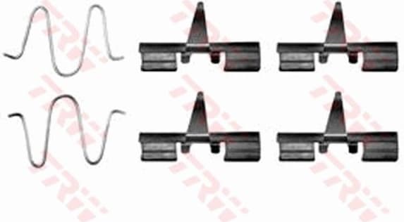 Accessory Kit, disc brake pad PFK329