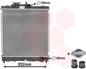 Radiator, engine cooling *** IR PLUS *** 25002031