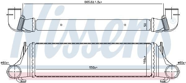Charge Air Cooler ** FIRST FIT ** 96388