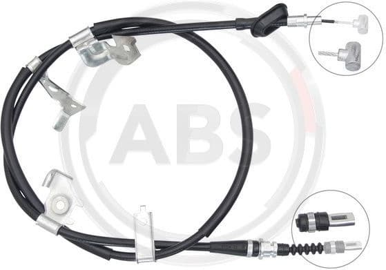 Cable Pull, parking brake K18981