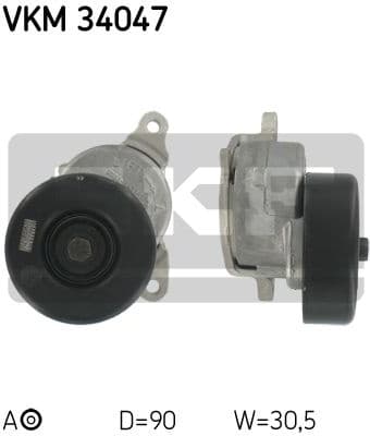 Tensioner belt VKM34047 - image 2