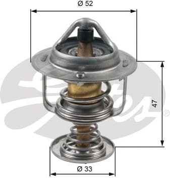 Thermostat, coolant TH30580G1