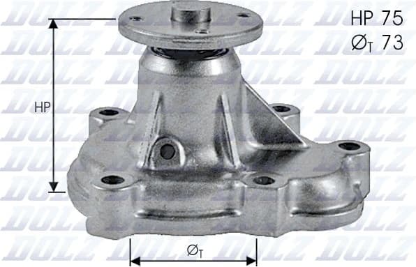 Water Pump, engine cooling O143