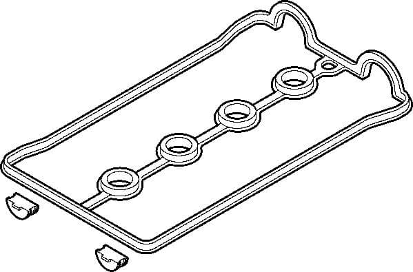 Gasket Set, cylinder head cover 174.251