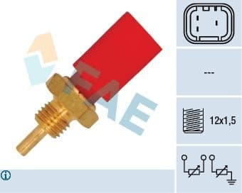 Sensor, coolant temperature 33725