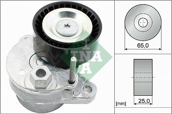 Belt Tensioner, V-ribbed belt 534054010