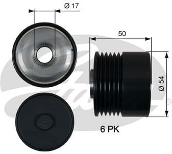Alternator Freewheel Clutch DriveAlign™ OAP7188