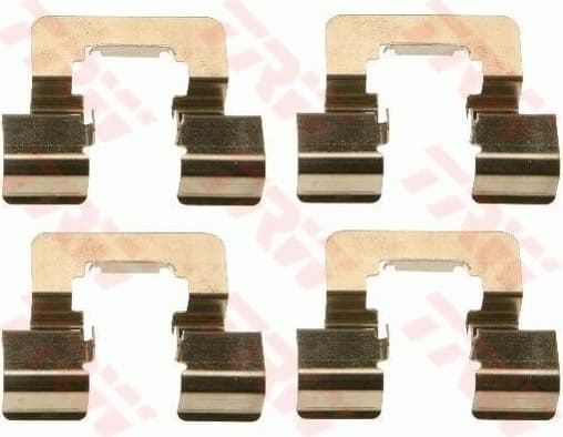 Accessory Kit, disc brake pad PFK618