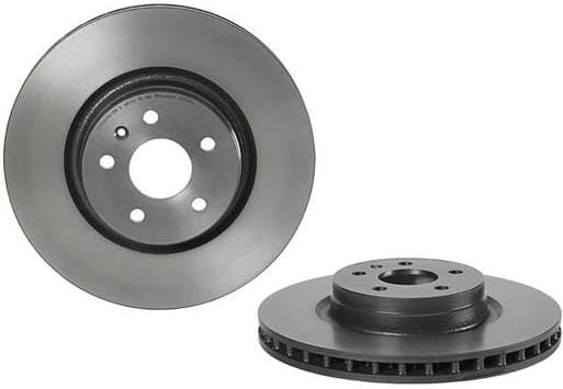 Brake disc, 1pcs FRONT, Top Quality 09.N265.21 - image 2