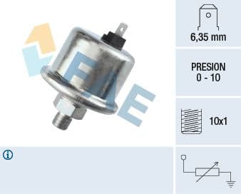 Sensor, oil pressure 14600