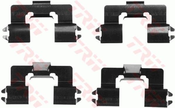 Accessory Kit, disc brake pad PFK521