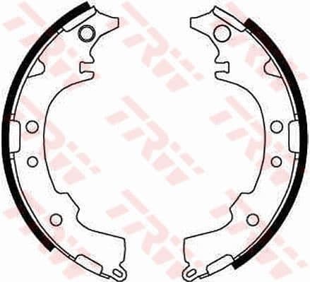 Brake Shoe Set GS8652