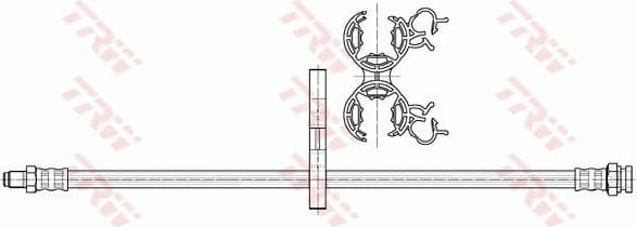 Brake Hose PHB487 - image 2