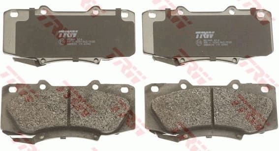 Brake Pad Set, disc brake COTEC GDB3534 - image 2