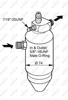 Dryer, air conditioning 33077