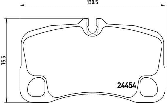 Brake Pad Set, disc brake PRIME LINE P65013