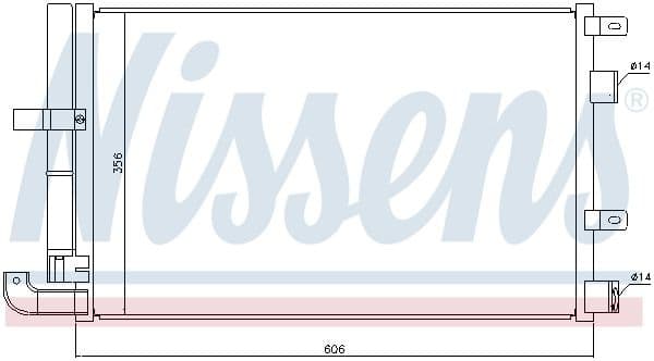 Condenser, air conditioning 940346