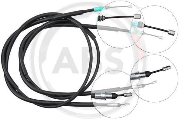 Cable Pull, parking brake K10765