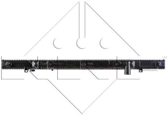 Radiator, engine cooling EASY FIT 53830 - image 5