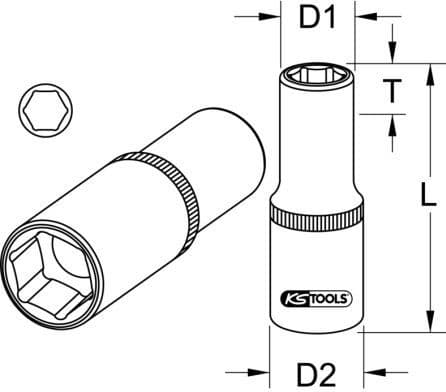 Socket Wrench Insert 917.3846