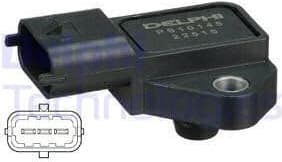 Sensor, boost pressure PS10145